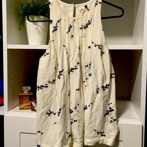 Anthropology size 4 dress top tank top